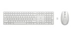 HyperX Zestaw klawiatura i mysz 650 bezprzewodowy biały 4R016AA#ABB