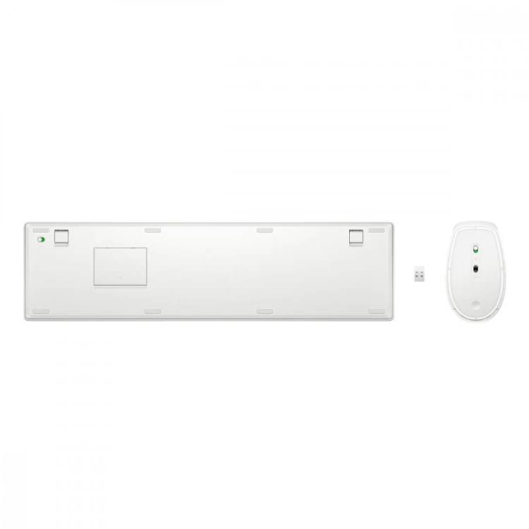 HyperX Zestaw klawiatura i mysz 650 bezprzewodowy biały 4R016AA#ABB