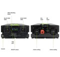 Green Cell Przetwornica LCD 12V 2000W/4000W Czysty sinus z wywietlaczem