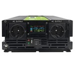 Green Cell Przetwornica LCD 12V 2000W/4000W Czysty sinus z wywietlaczem