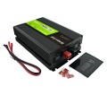 Green Cell Przetwornica LCD 12V 2000W/4000W Czysty sinus z wywietlaczem