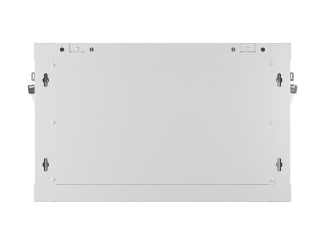 Lanberg Szafa instalacyjna rack wisząca 19 cali 6U 600x450 drzwi perforowane (flat pack) szara