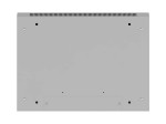 Lanberg Szafa instalacyjna rack wisząca 19 cali 9U 600x450 drzwi perforowane (flat pack) szara