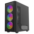 Savio Obudowa komputerowa Noctis FLOW RGB X1