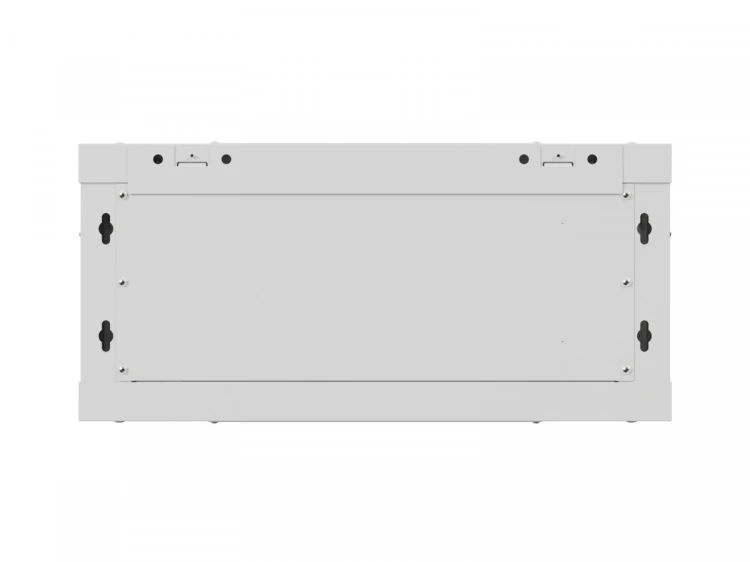 Lanberg Szafa instalacyjna rack wisząca 19 cali 4U 600x450 szara drzwi metalowe (flat pack)