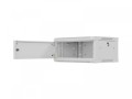 Lanberg Szafa instalacyjna rack wisząca 19 cali 4U 600x450 szara drzwi metalowe (flat pack)