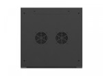 Lanberg Szafa instalacyjna rack wisząca 19 cali 6U 600x600 czarna drzwi perforowane (flat pack)