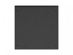 Lanberg Szafa instalacyjna rack wisząca 19 cali 6U 600x600 czarna drzwi perforowane (flat pack)