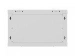 Lanberg Szafa instalacyjna rack wisząca 19 cali 6U 600x600 szara drzwi perforowane (flat pack)
