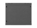 Lanberg Szafa instalacyjna rack wisząca 19 cali 9U 600x600 czarna drzwi     perforownae ( flat pack)