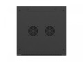 Lanberg Szafa instalacyjna rack wisząca 19 cali 9U 600x600 czarna drzwi     perforownae ( flat pack)