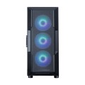 Zalman Obudowa I3 NEO V2 Mid Tower ARGB fan x4 czarna