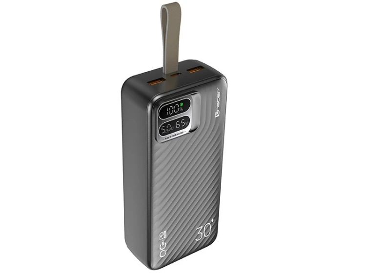 Tracer Powerbank BLAZE 30000mAh 65W Czarny