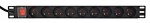 Gembird Listwa zasilająca rack PDU 9xFR 1U 16A FR 2m