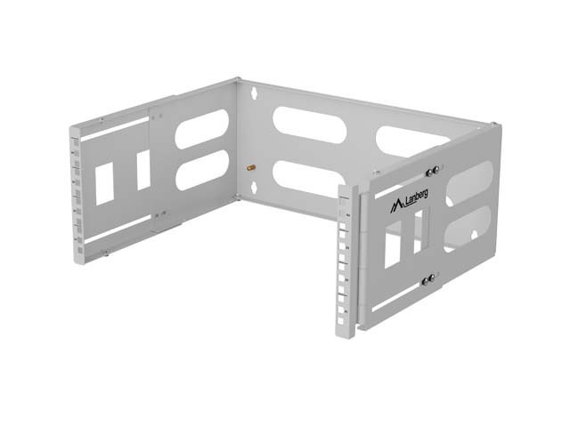 Lanberg Uchwyt ścienny rack 19" 4U 497x400/240 szary
