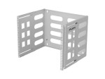 Lanberg Uchwyt ścienny rack 19" 8U 497x400/240 szary