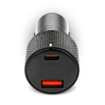 everActive Ładowarka samochodowa CC-50Q QC3.0 75W 1X USB + 1X USB-C PD czarna