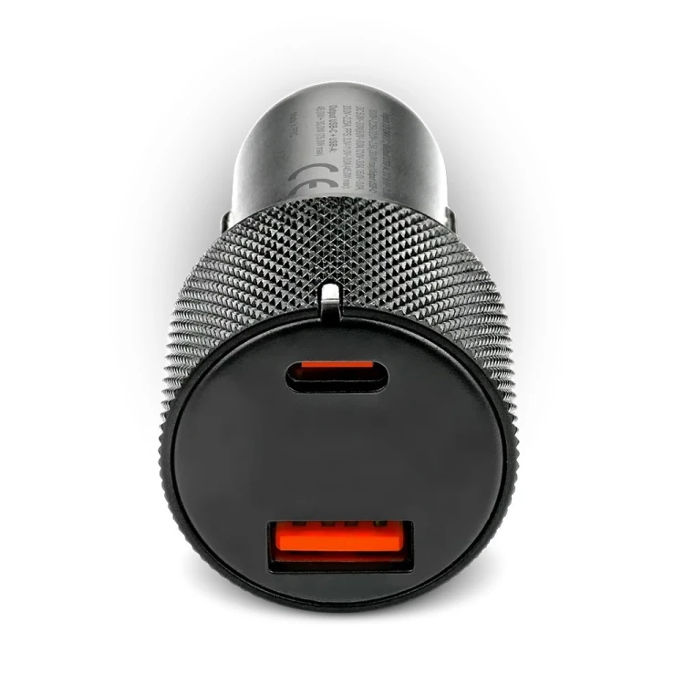 everActive Ładowarka samochodowa CC-50Q QC3.0 75W 1X USB + 1X USB-C PD czarna