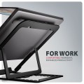 AXAGON STND-LAB Podstawa do laptopów aluminiowa 10-17,3 cala 8 regulowanych pozycji, Czarna