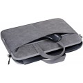 Defender Torba SOLID LEATHER 15,6 cala Szara