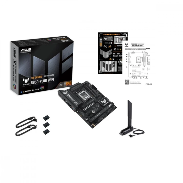 Asus Płyta główna TUF GAMING B850 PLUS WI FI AM5 4DDR5 DP/HDMI ATX