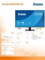 IIYAMA Monitor  ProLite 27 cali X2797HSU-B1  IPS,FHD,HDMI,DP,120Hz,350CD,2xUSBv3.2,  2xUSB-C, GW 5lat