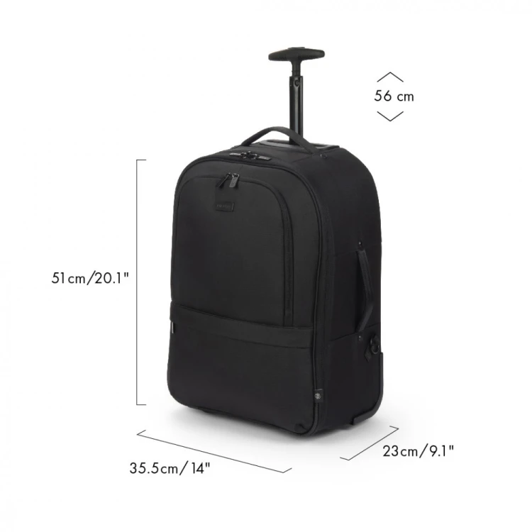 DICOTA Plecak Roller Eco CORE 14-16 cali Czarny