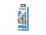 Lanberg Kabel USB-C M/M USB4 0,5m 240W 8K 60HZ czarno-niebieski