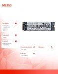 AFOX Dysk SSD ME300 M.2 PCI-Ex4 128GB TLC 1,6 GB/s NVMe