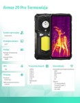 ULEFONE Smartfon Armor 29 Pro Thermal 5G 16/512GB czarny