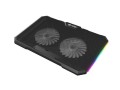 Natec Podstawka pod laptopa Fury Gunbai G3 RGB 14.1-17.3 cala RGB