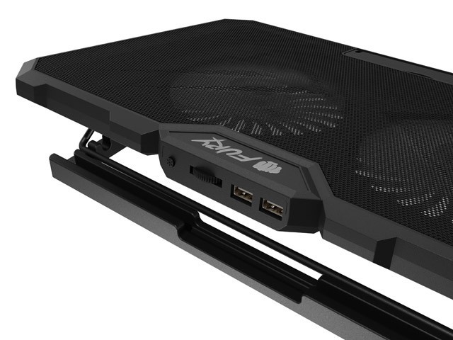 Natec Podstawka pod laptopa Fury Gunbai G3 RGB 14.1-17.3 cala RGB