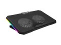 Natec Podstawka pod laptopa Fury Gunbai G3 RGB 14.1-17.3 cala RGB