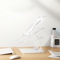 Media-Tech Podstawka pod laptopa, regulowana, ergonomiczna 10-17 cali LAPTOP STAND MT2661W (biała)