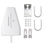 Qoltec Antena 4G 5G LTE | 9dBi | kierunkowa | zewnętrzna | N female |   wodoodporna | 3m