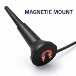 Qoltec Antena 4G LTE z podstawą magnetyczną | 5dBi | wewnętrzna |       dookólna | 600-2700 MHz | SMA | 3m