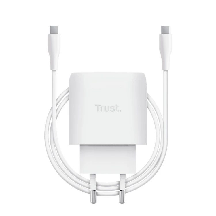 Trust Ładowarka Maxo 45W USB-C GaN biała