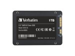 Verbatim Dysk SSD wewnętrzny 1TB SATA III Czarny