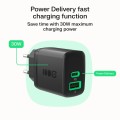 Green Cell Ładowarka sieciowa 30W 1xUSB-C 1xUSB-A czarna
