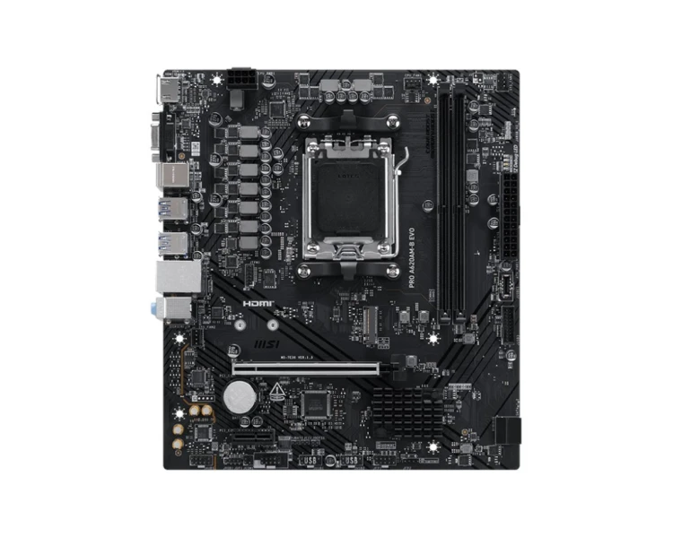 MSI Płyta główna PRO A620AM-B EVO AM5 2DDR5 HDMI/VGA mATX