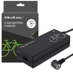 Qoltec Ładowarka do roweru elektrycznego 36V | 42V | 2A | Mi4 Magnetic  TIP +kabel zasilający