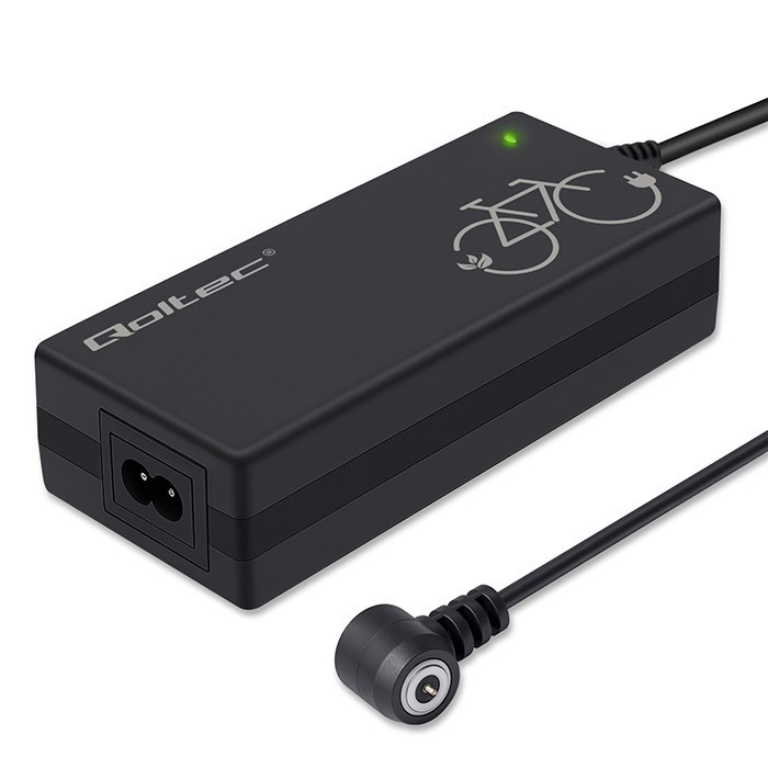 Qoltec Ładowarka do roweru elektrycznego 36V | 42V | 2A | Mi4 Magnetic  TIP +kabel zasilający