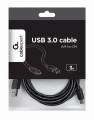 Gembird Kabel USB Type-C(M)-AM 3M