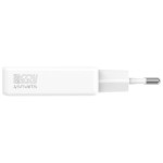 4smarts Ładowarka sieciowa PDPlug 65W GaN 2xUSB-C Biała