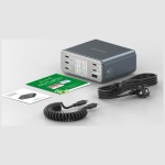 4smarts Stacja ładująca Deck Charger Lucid GaN 360W 5xUSB-C + 1xUSB-A
