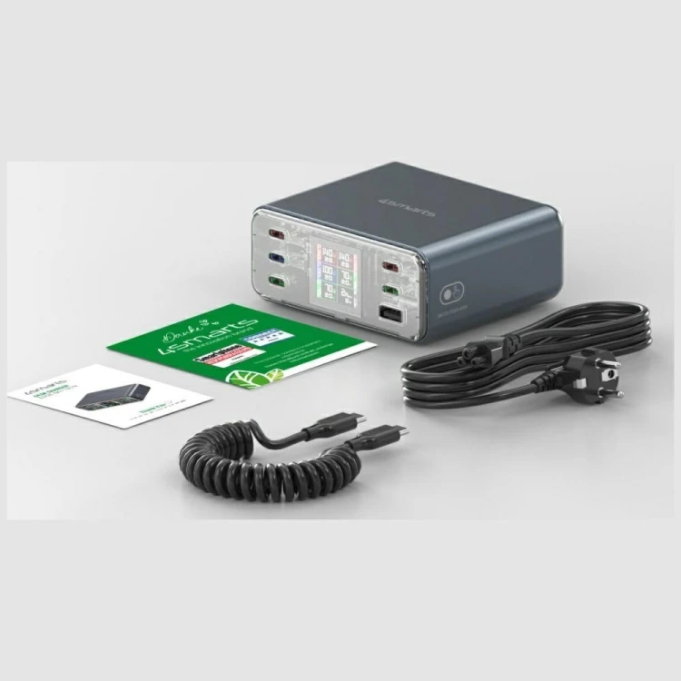 4smarts Stacja ładująca Deck Charger Lucid GaN 360W 5xUSB-C + 1xUSB-A