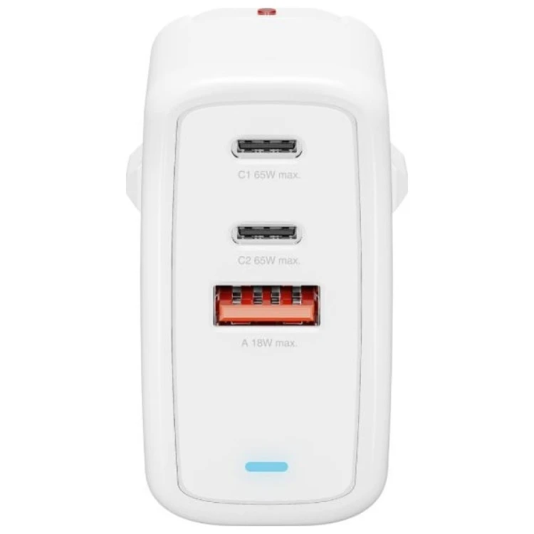 4smarts Ładowarka sieciowa Flex 65W 2xUSB-C + 1xUSB-A Biała