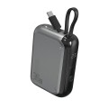 4smarts Powerbank Pocket 30W 10000mAh wbudowany kabel USB-C 15cm
