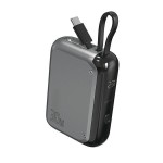 4smarts Powerbank Pocket 30W 10000mAh wbudowany kabel USB-C 15cm