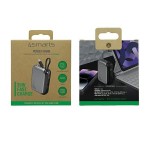 4smarts Powerbank Pocket 30W 10000mAh wbudowany kabel USB-C 15cm